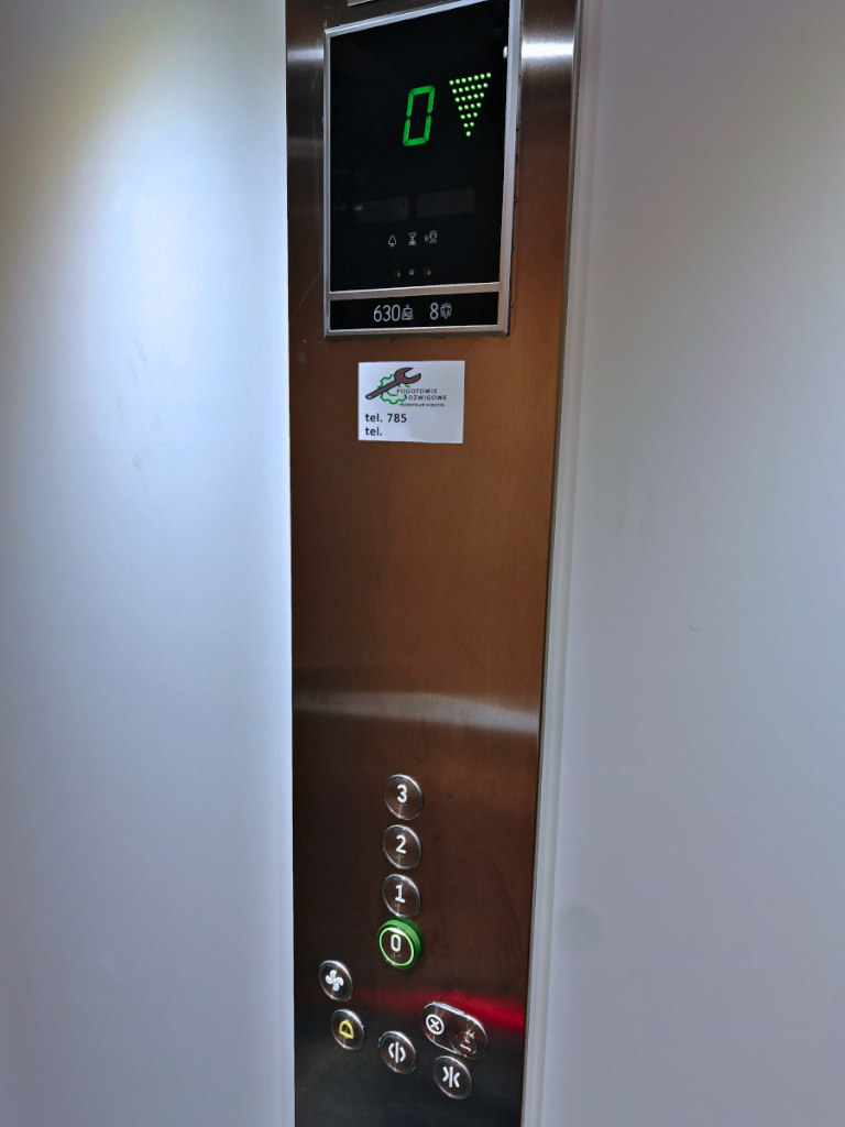kabina windy dźwigu
